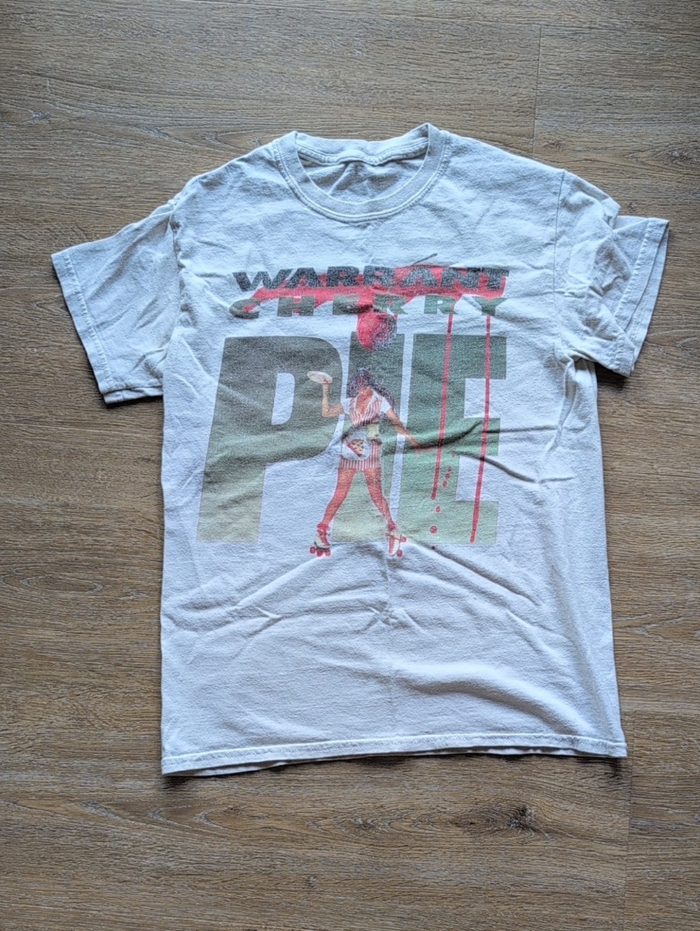 Warrant Cherry Pie Band Tee, Small